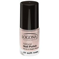 NATURAL Nail Polish 01 soft rose